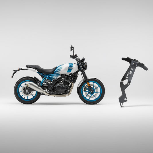 ROYAL ENFIELD GUERRILLA 450 | REAR MUD FLAP | TYRE HUGGER WITH CNC