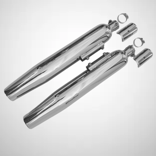 POWERAGE SLIP ON PERFORMANCE EXHAUST FOR ROYAL ENFIELD SUPER METEOR | SHOTGUN 650