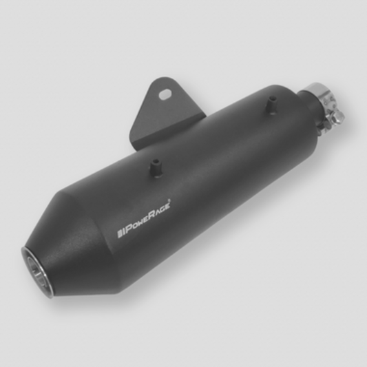 POWERAGE SLIP ON PERFORMANCE EXHAUST FOR ROYAL ENFIELD HUNTER 350