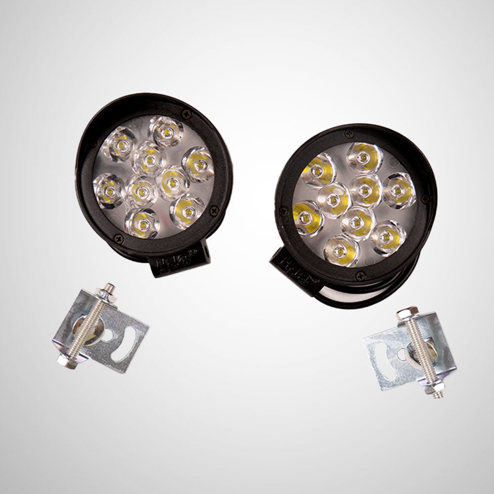 HJG LED 18W लैंप मोटरसाइकिल के लिए ऑन / ऑफ स्विच के साथ