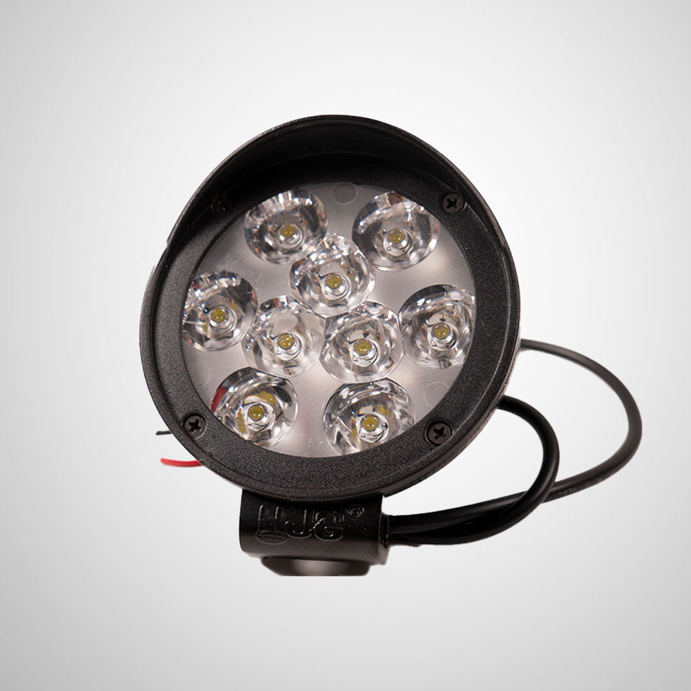 HJG LED 18W लैंप मोटरसाइकिल के लिए ऑन / ऑफ स्विच के साथ