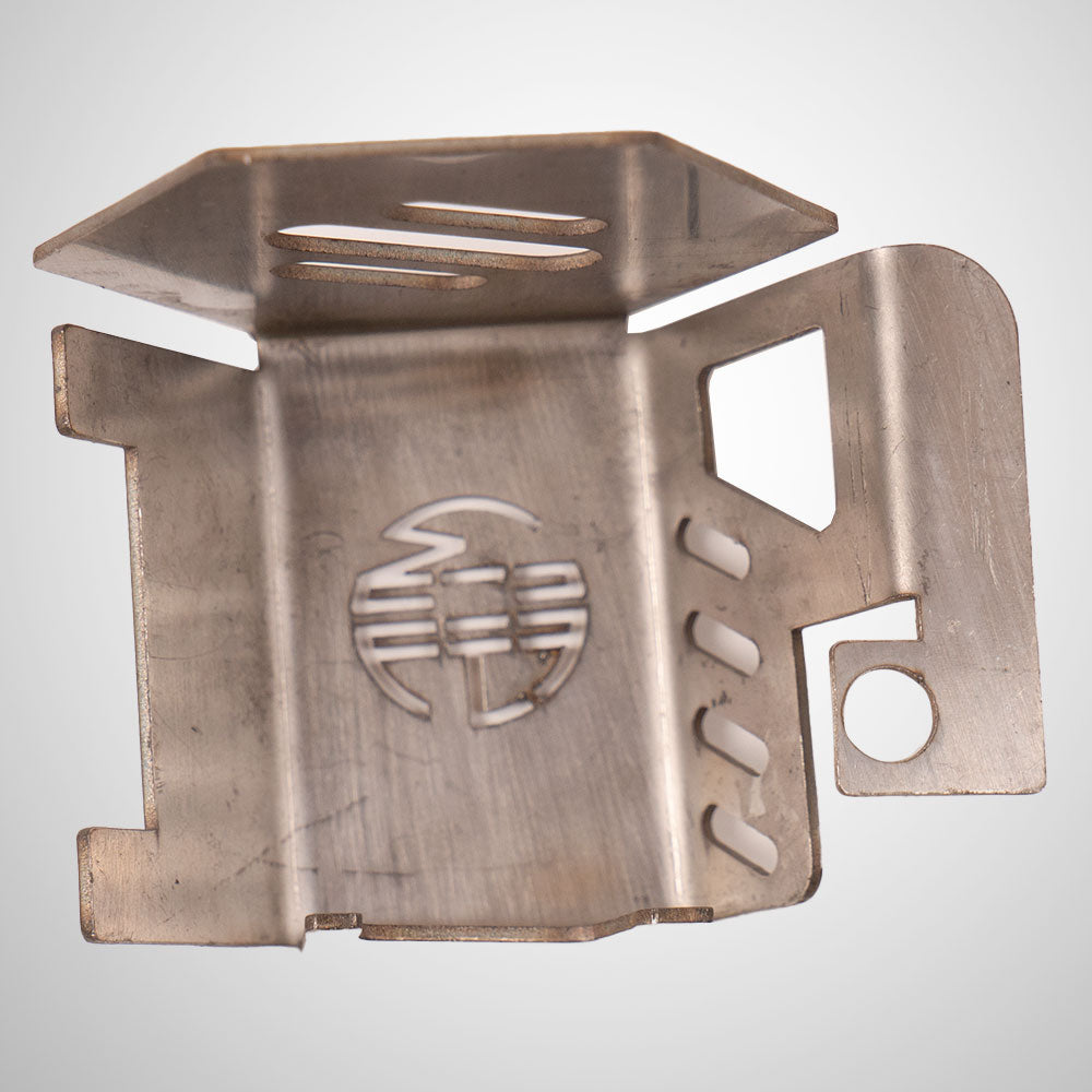 Royal Enfield Himalayan Rear Brake Oil Container Guard ' Stainless Steel '