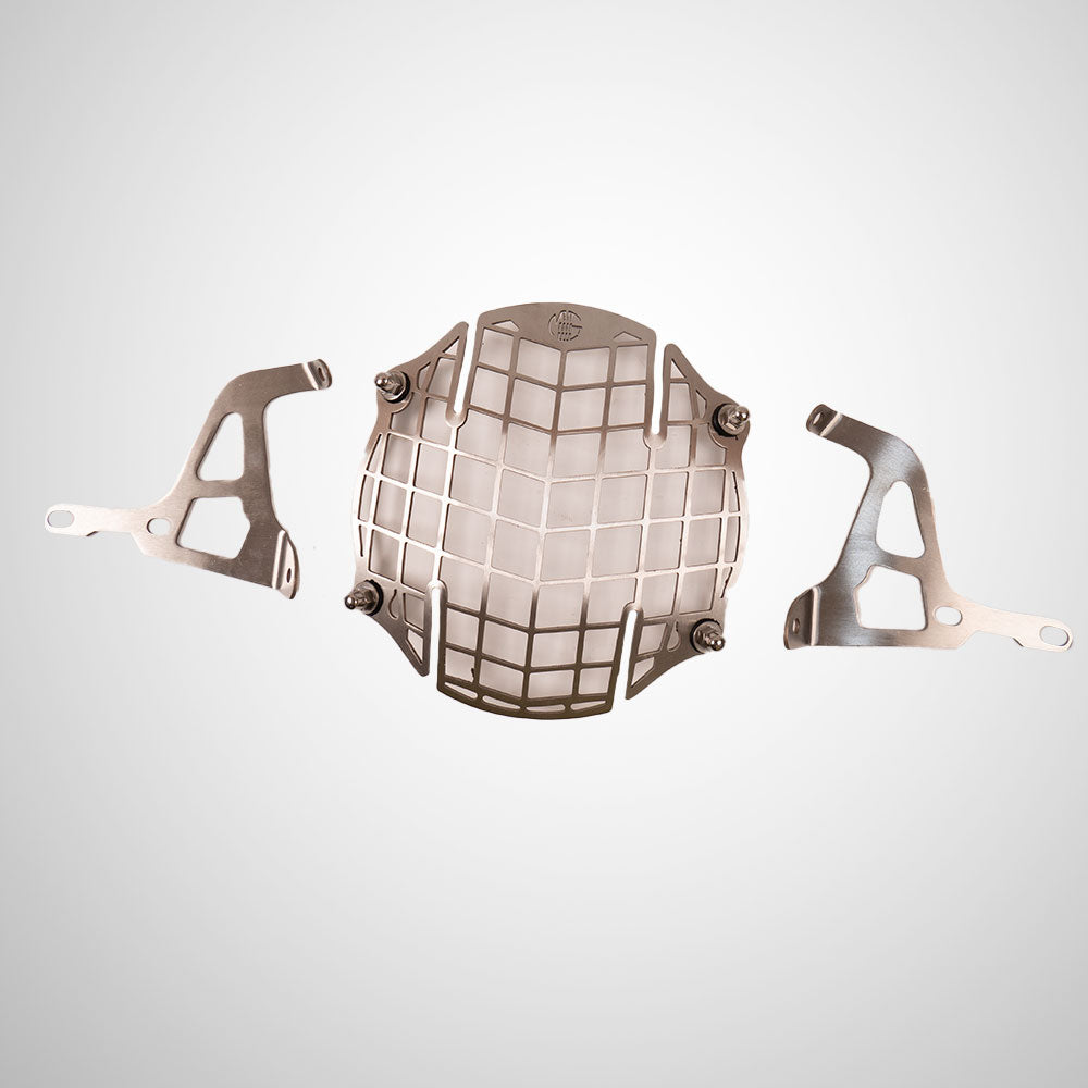 रॉयल एनफील्ड हिमालयन हेडलाइट ग्रिल ' स्टेनलेस स्टील '