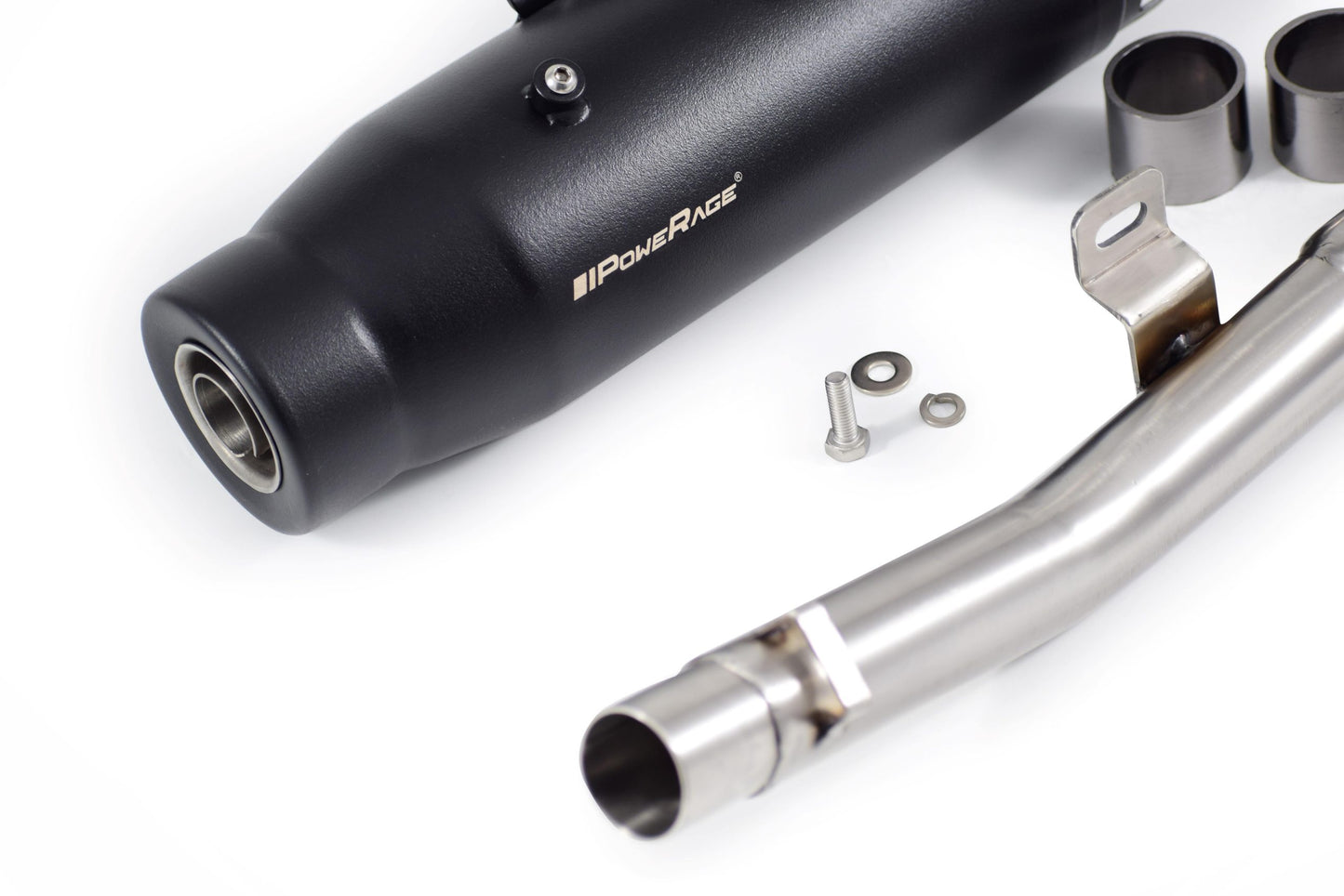 POWERAGE SLIP ON PERFORMANCE EXHAUST FOR ROYAL ENFIELD BEAR 650 WITH DE-CAT PIPE | OE TYPE