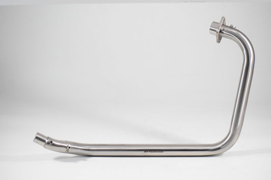 POWERAGE PERFORMANCE HEADERS FOR ROYAL ENFIELD HIMALAYAN 411 BRUSHED STEEL FINISH