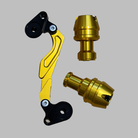Yamaha Aerox 155 CNC Exhaust Protector