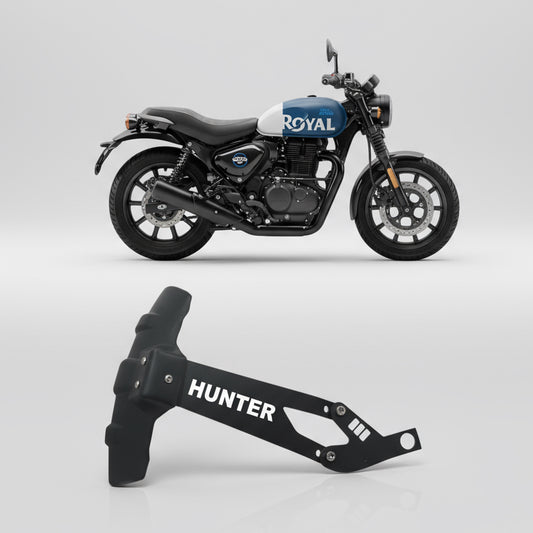 ROYAL ENFIELD HUNTER 350 REAR MUD FLAP | TYRE HUGGER