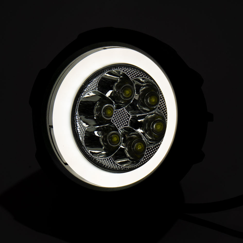 HJG LED 40W Lamp For Motorcycle with on / off switch