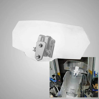AIRFLOW ADJUSTABLE WINDSCREEN WIND DEFLECTOR UNIVERSAL MOTORCYCLE WINDSHIELD