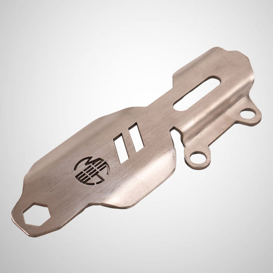 Royal Enfield Himalayan Rear Disk Brake Master Cylinder Guard ' Stainless Steel '