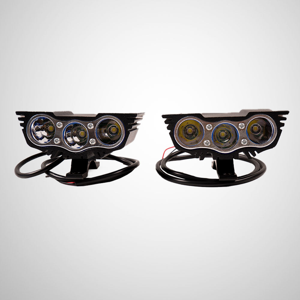 HJG LED 18W Lamp For Motorcycle with on / off switch