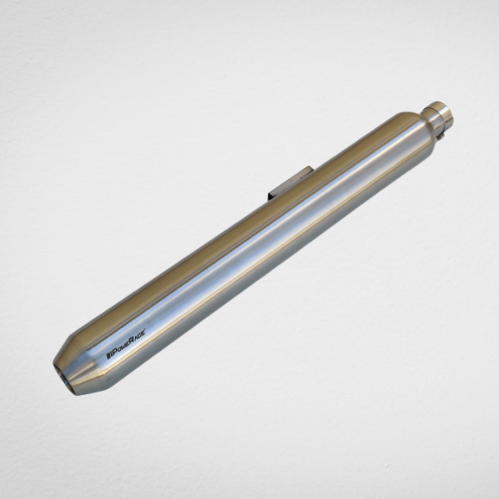 POWERAGE SLIP ON PERFORMANCE EXHAUST FOR ROYAL ENFIELD ( 350cc / 500cc ) Long Type