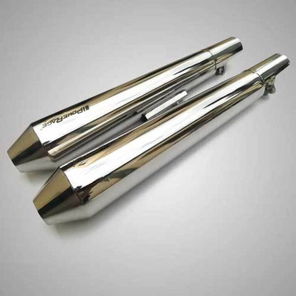POWERAGE SLIP ON PERFORMANCE EXHAUST FOR ROYAL ENFIELD ( Interceptor 650 / Continental GT 650 )